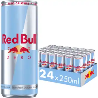 Jumbo Red bull energy drink zero 24 x 250ml aanbieding