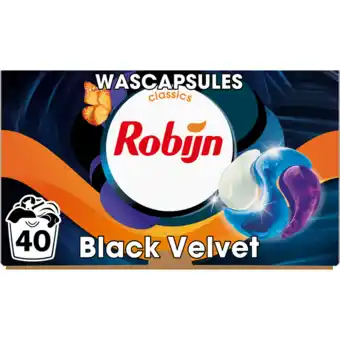 Jumbo Robijn wascapsules black velvet 40 wasbeurten aanbieding
