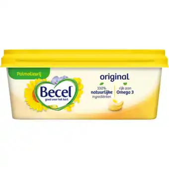 Jumbo Becel original margarine 225g aanbieding