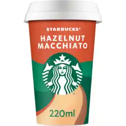 Jumbo Starbucks chilled coffee hazelnut macchiato ijskoffie 220ml aanbieding