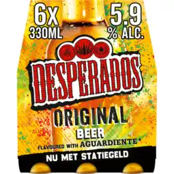 Jumbo Desperados original bier fles 6x330ml aanbieding