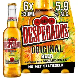 Jumbo Desperados original bier fles 6x330ml aanbieding