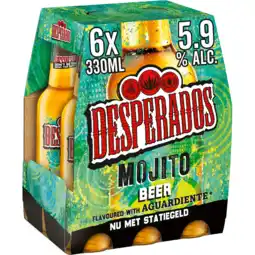 Jumbo Desperados mojito bier fles 6x330ml aanbieding