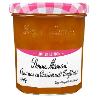 Jumbo Bonne maman ananas en passievrucht confiture limited edition 370g aanbieding