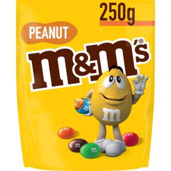 Jumbo M&m's melk chocolade pinda snoepjes zak middel aanbieding