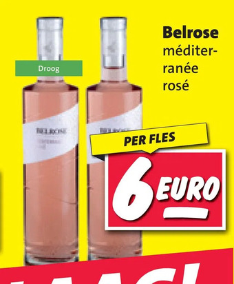 Nettorama Belrose méditerranée rosé aanbieding