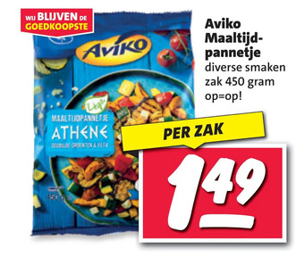 Nettorama Aviko maaltijdpannetje aanbieding