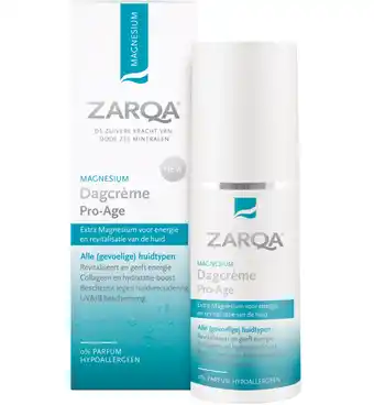 Drogisterij.net Zarqa magnesium dagcreme pro-age (50ml) aanbieding