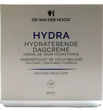 Drogisterij.net Dr. van der hoog hydraterende dagcreme (50ml) aanbieding