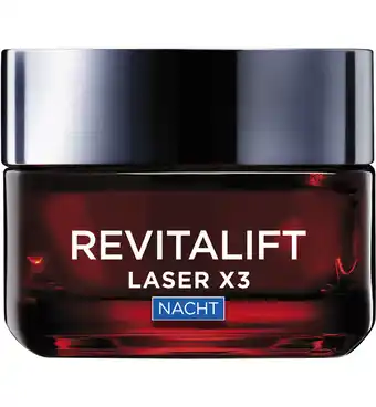 Drogisterij.net L'oréal revitalift laser x3 nachtcreme (50ml) aanbieding