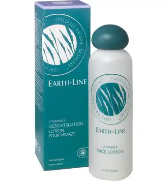 Drogisterij.net Earth-line gezichtslotion (200ml) aanbieding