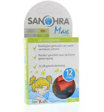 Drogisterij.net Sanohra oordop foam max small (6paar) aanbieding