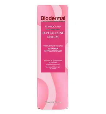 Drogisterij.net Biodermal skin booster revitalizing serum vitamine a (30ml) aanbieding