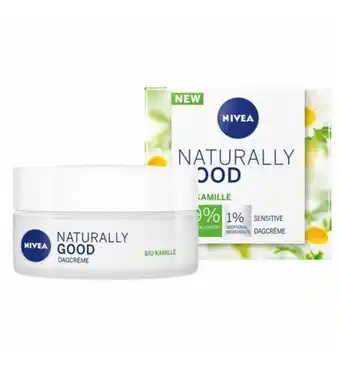 Drogisterij.net Nivea naturally pure dagcreme sensitive skin (50ml) aanbieding