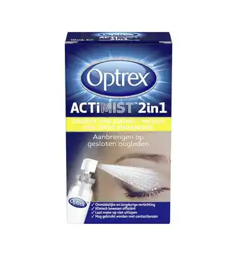 Drogisterij.net Optrex actimist 2in1 jeukende ogen spray (10ml) aanbieding