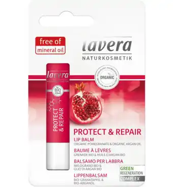 Drogisterij.net Lavera lippenbalsem/lipbalm protect & repair en-fr-it-de (4.5g) aanbieding