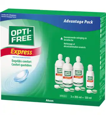 Drogisterij.net Optifree express mpds pakket (1set) aanbieding