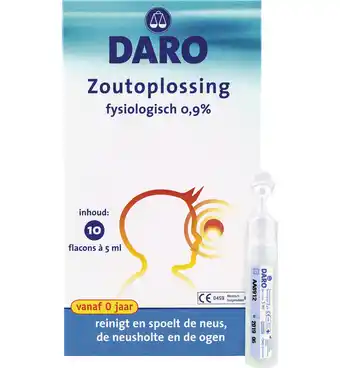 Drogisterij.net Daro fysiologisch zoutoplossing 10stx5ml (10x5ml) aanbieding