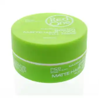 Drogisterij.net Red one haarwax matt green (150ml) aanbieding