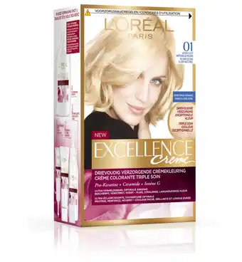 Drogisterij.net L'oréal excellence blond 01 natural blond (1set) aanbieding