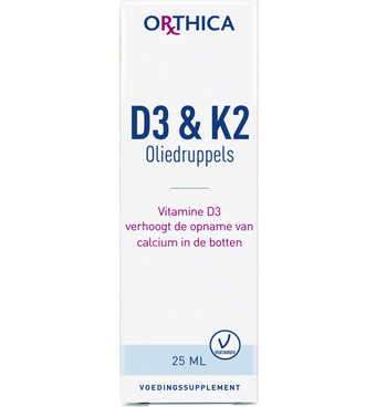 Drogisterij.net Orthica d3 & k2 oliedruppels (25ml) aanbieding