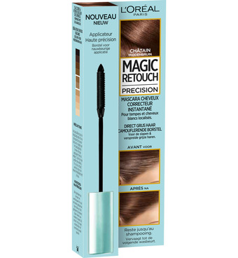 Drogisterij.net L'oréal mascara precision middenbruin (8ml) aanbieding