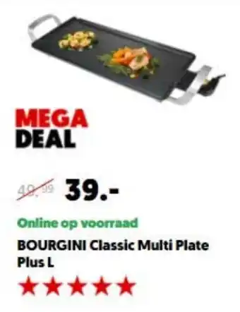 MediaMarkt Bourgini Classic Multi Plate Plus L aanbieding