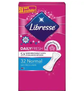 Drogisterij.net Libresse inlegkruisjes daily fresh normaal deo fresh (32st) aanbieding