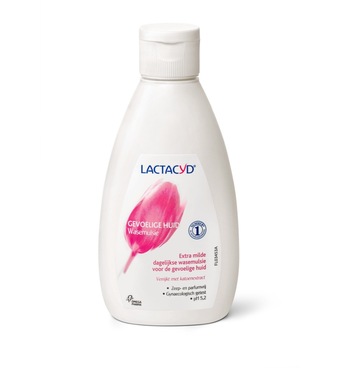 Drogisterij.net Lactacyd wasemulsie gevoelige huid (200ml) aanbieding