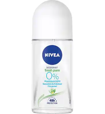 Drogisterij.net Nivea deodorant roller pure & natural jasmine (50ml) aanbieding