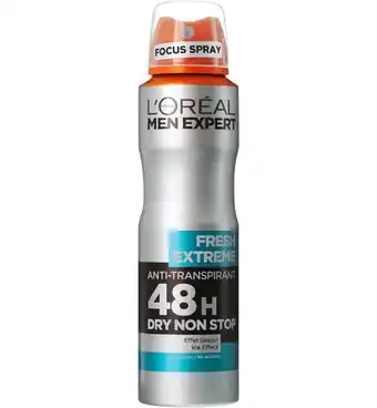 Drogisterij.net L'oréal men expert deo spray fresh extreme (150ml) aanbieding