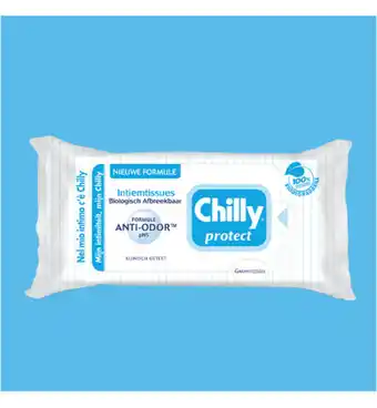 Drogisterij.net Chilly intiemverzorging protect doekje (12st) aanbieding