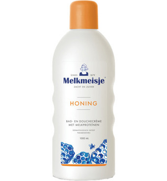 Drogisterij.net Melkmeisje bad en douche honing (1000ml) aanbieding