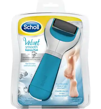 Drogisterij.net Scholl velvet smooth start electronische voetvijl blauw (1st) aanbieding