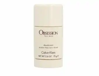 Drogisterij.net Calvin klein obsession men deodorant stick (75g) aanbieding