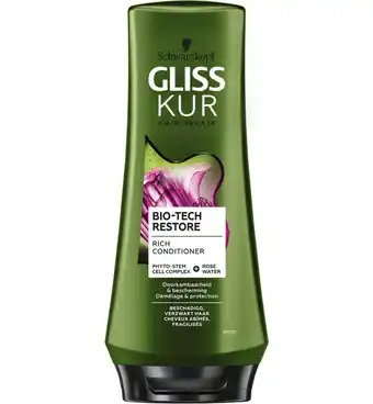 Drogisterij.net Gliss kur bio-tech restore conditioner (200ml) aanbieding