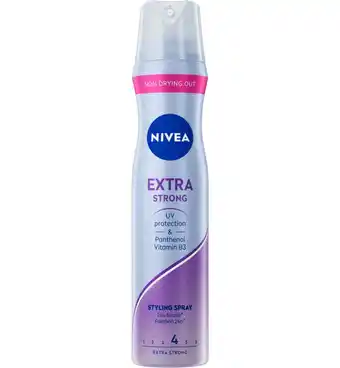 Drogisterij.net Nivea extra strong styling spray (250ml) aanbieding