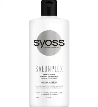 Drogisterij.net Syoss conditioner salonplex (440ml) aanbieding