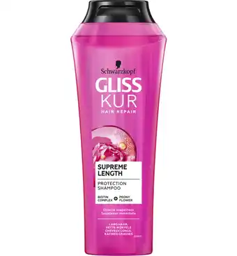 Drogisterij.net Gliss kur supreme length shampoo (250ml) aanbieding