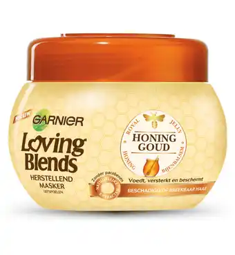 Drogisterij.net Garnier loving blends masker honinggoud (300ml) aanbieding