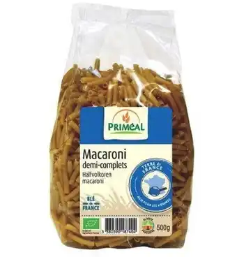 Drogisterij.net Priméal halfvolkoren macaroni bio (500g) aanbieding