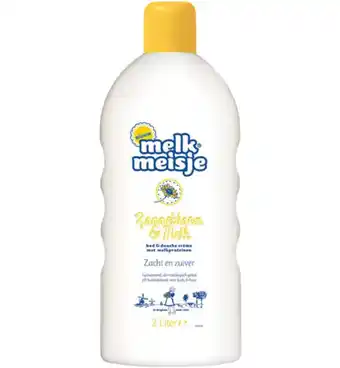 Drogisterij.net Melkmeisje bad en douche zonnebloem/melk (2000ml) aanbieding