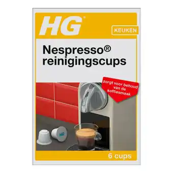 Blokker Hg nespresso® reinigingscups 6 capsules aanbieding