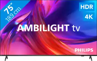 Coolblue Philips the one 75pus8808 - ambilight (2023) aanbieding