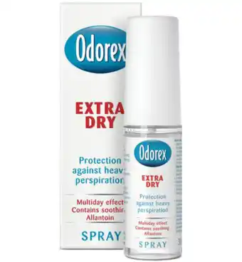 Drogisterij.net Odorex extra dry pompspray (30ml) aanbieding