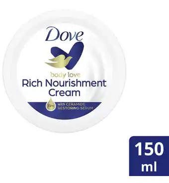 Drogisterij.net Dove body creme voedend (150ml) aanbieding