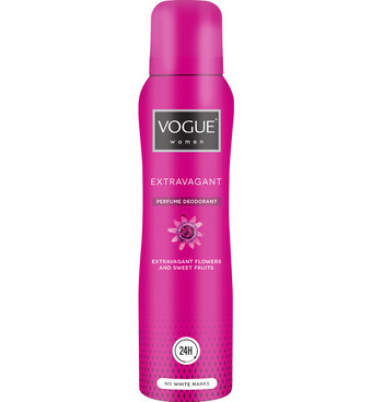 Drogisterij.net Vogue women parfum deodorant extravagant (150ml) aanbieding