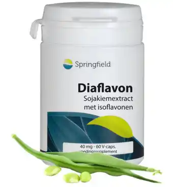 Drogisterij.net Springfield diaflavon soja isoflavon 40 mg (60vc) aanbieding