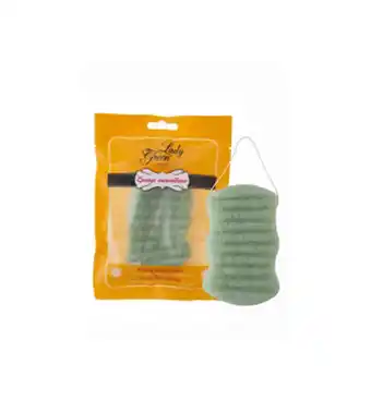 Drogisterij.net Lady green konjac bodyspons aloe vera (1st) aanbieding