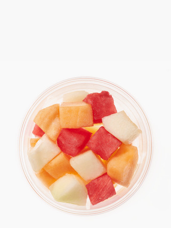 Flink Meloen salade 200g aanbieding